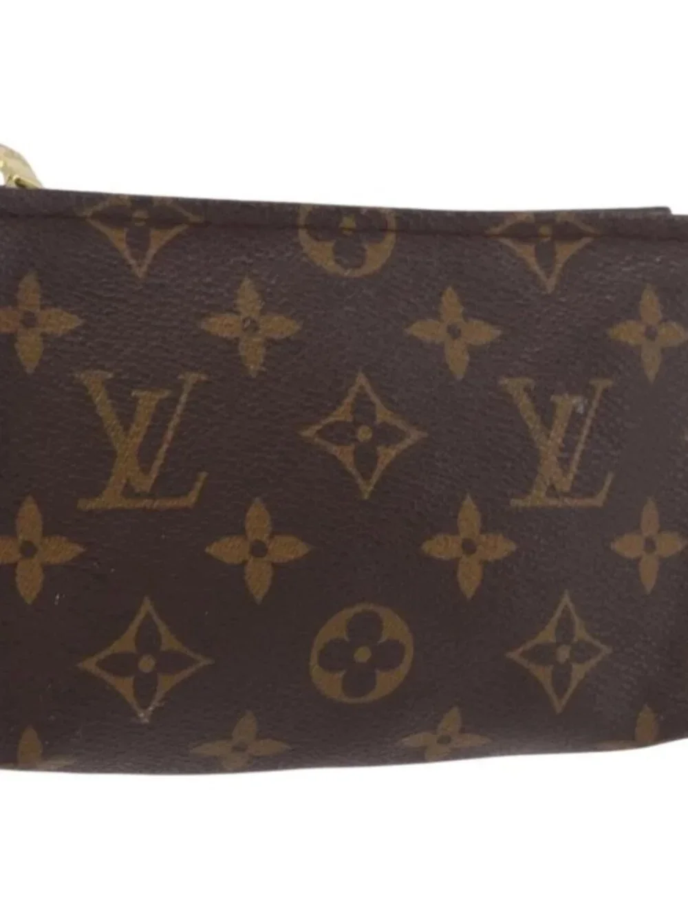 LOUIS VUITTON Monogram Poche Toilette 15 Pouch M47546 LV Auth hk3907